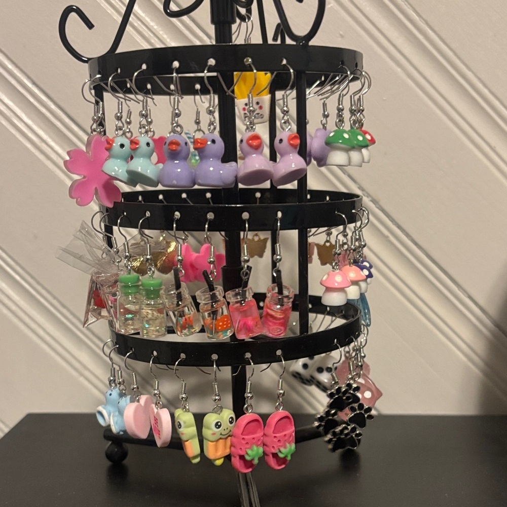 Novelty Colorful Earrings!